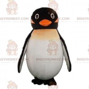 Pingviini BIGGYMONKEY™ maskottiasu, pingviiniasu, jäälautaeläin