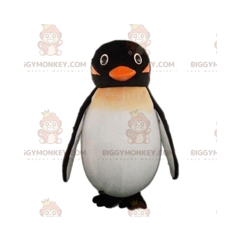 Penguin BIGGYMONKEY™ maskotdräkt, pingvindräkt, isflakdjur -