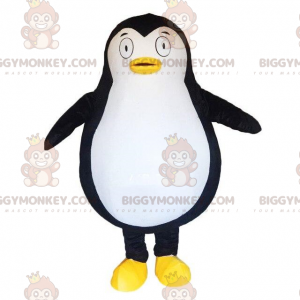 Costume de mascotte BIGGYMONKEY™ de gros pingouin noir et