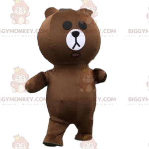 Disfraz de mascota de oso inflable BIGGYMONKEY™, disfraz de oso