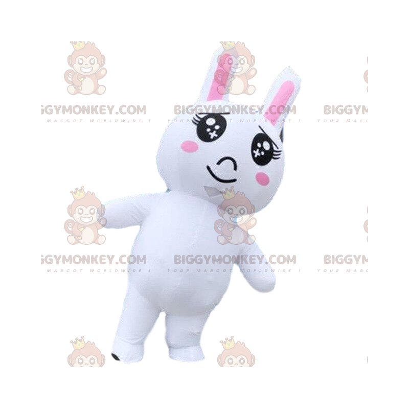 Costume de mascotte BIGGYMONKEY™ petit lapin de Taille L (175-180 CM)