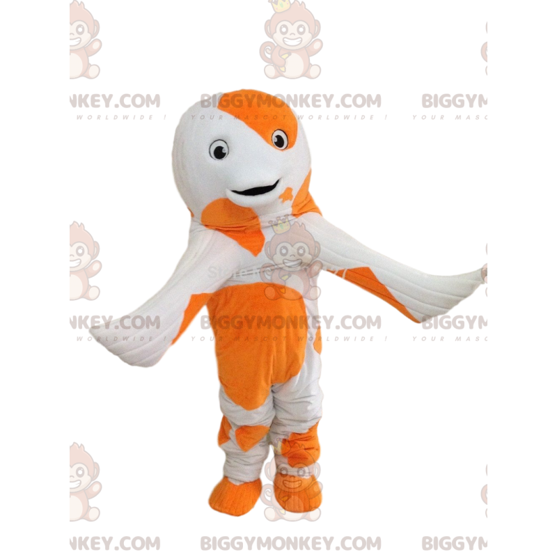 BIGGYMONKEY™ Koi-karper mascottekostuum, kleurrijk viskostuum