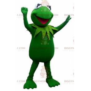 BIGGYMONKEY™ mascottekostuum van Kermit, de beroemde fictieve