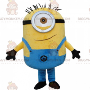 Minions BIGGYMONKEY™ mascottekostuum, geel en beroemd fictief