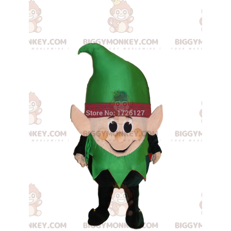 Costume da mascotte Leprechaun BIGGYMONKEY™, costume da elfo