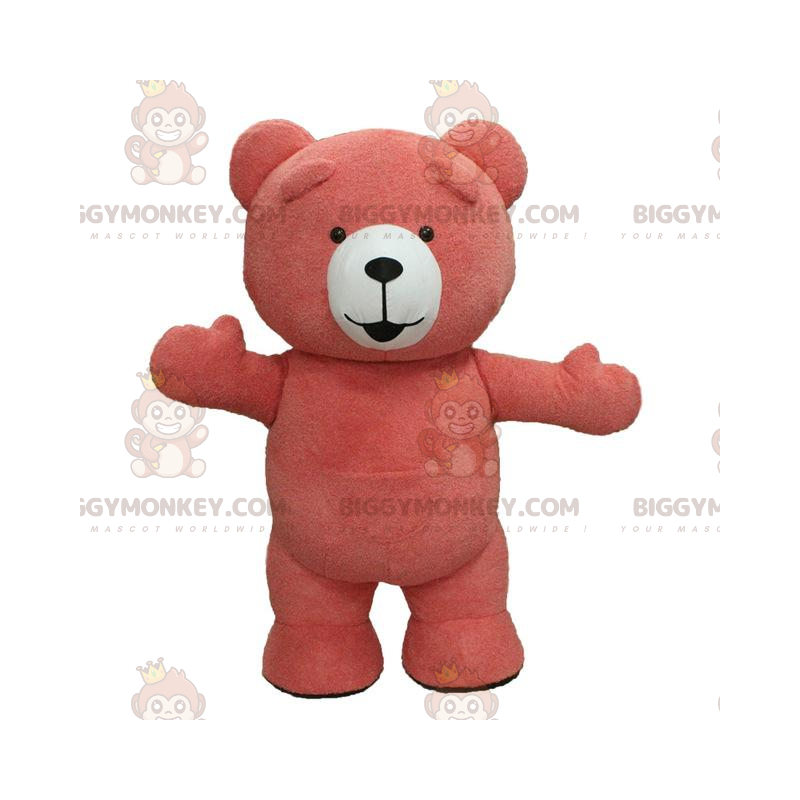 Costume da mascotte Pink Teddy BIGGYMONKEY™, Costume da Teddy