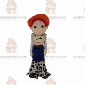 BIGGYMONKEY™ Costume da mascotte di Jessie, l'amica cowgirl di