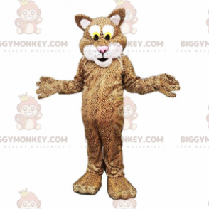 Disfraz de mascota leopardo BIGGYMONKEY™, disfraz de pantera