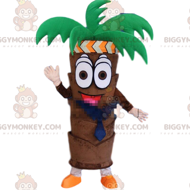 Costume mascotte albero di cocco gigante BIGGYMONKEY™, costume