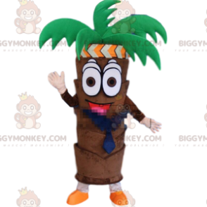 Gigantische kokospalm BIGGYMONKEY™ mascottekostuum