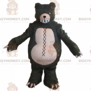 BIGGYMONKEY™ costume mascotte di zombie, orso malvagio, costume