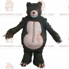 Fantasia de mascote BIGGYMONKEY™ de zumbi, urso malvado