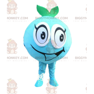 Traje de mascote Blueberry BIGGYMONKEY™, traje de frutas azuis