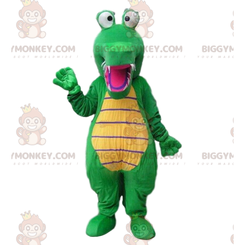 Mascota cocodrilo súper divertida. Disfraz de Tamaño L (175-180 CM)