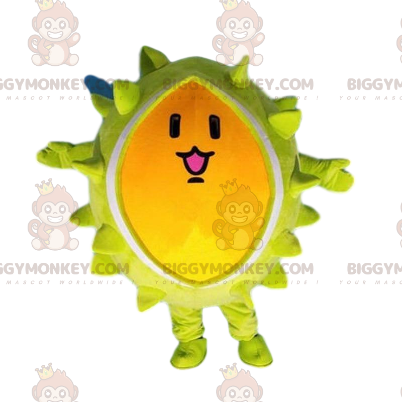 Durian BIGGYMONKEY™ maskottiasu, jättiläinen keltainen