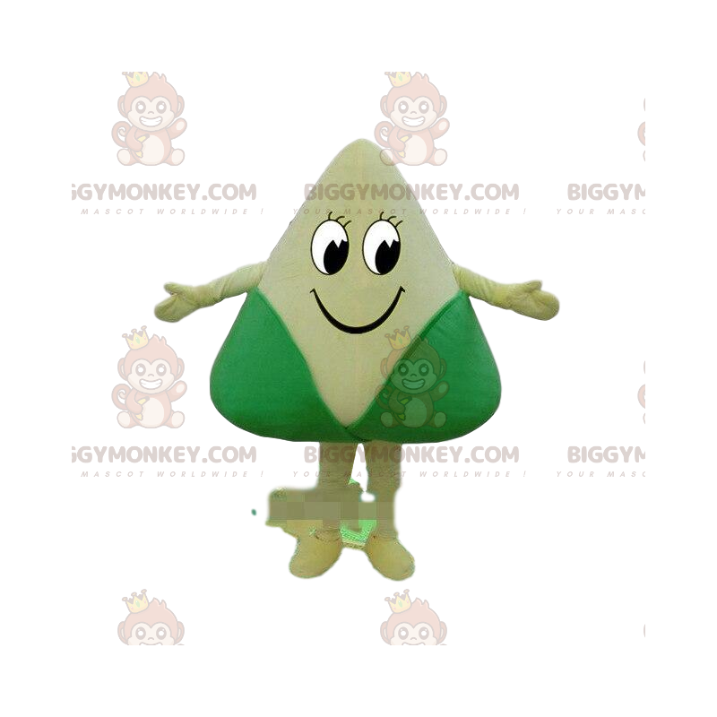 Costume de mascotte BIGGYMONKEY™ de Zongzi, repas traditionnel