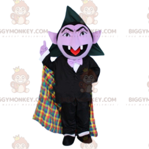 Costume da vampiro BIGGYMONKEY™ mascotte, costume di Dracula