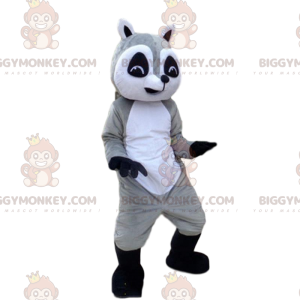 Raccoon BIGGYMONKEY™ mascot costume, skunk costume, forest