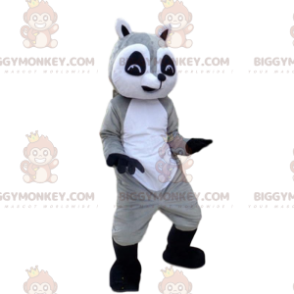 Raccoon BIGGYMONKEY™ mascot costume, skunk costume, forest