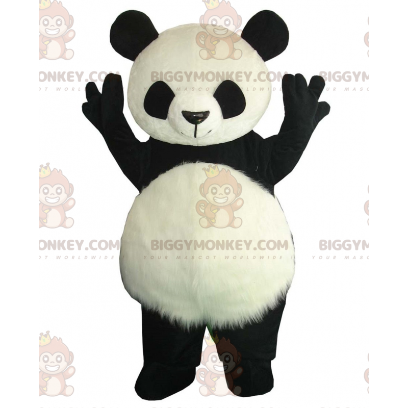 Costume da mascotte panda gigante BIGGYMONKEY™, costume da orso