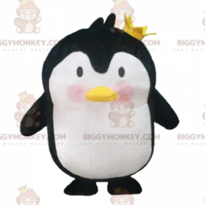 BIGGYMONKEY™ Costume da mascotte pinguino gonfiabile, costume