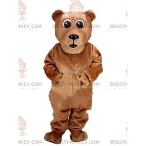 Brun björn BIGGYMONKEY™ maskotdräkt, gigantisk nallebjörnsdräkt