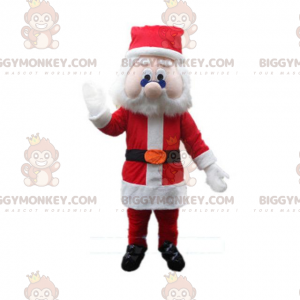 Costume de mascotte BIGGYMONKEY™ de Père-Noël, costume de Noël