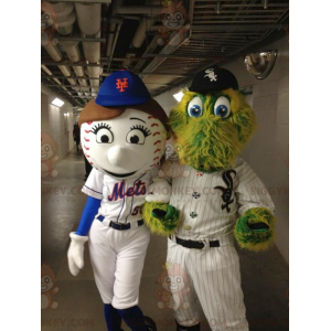 2 BIGGYMONKEY™s mascot: a baseball and a crocodile –