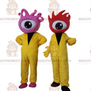 mascotte BIGGYMONKEY™ d'yeux, costumes extra-terrestres