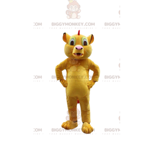 Disfraz de mascota BIGGYMONKEY™ de Simba, el famoso león de la