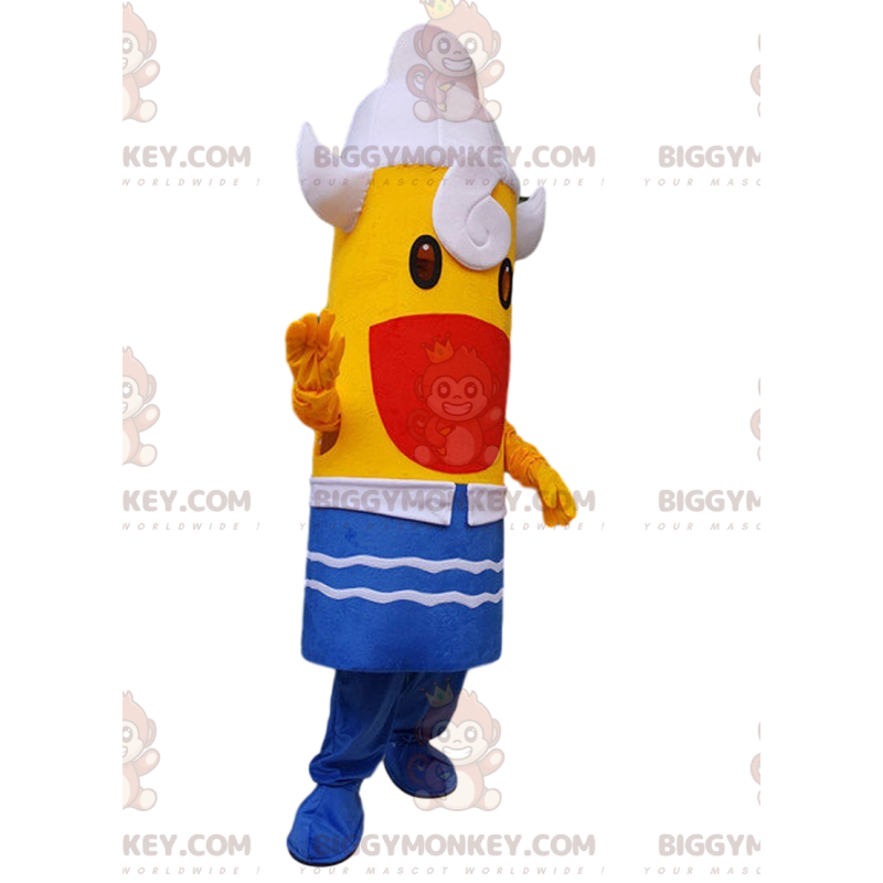 Fantasia de mascote de sorvete gigante BIGGYMONKEY™, fantasia