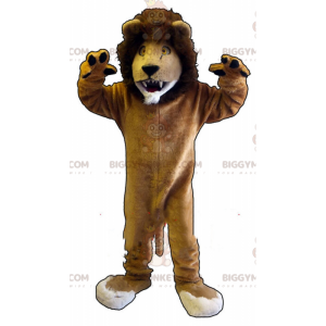 Costume da mascotte leone gigante BIGGYMONKEY™, costume da