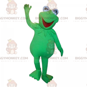 Disfraz de mascota BIGGYMONKEY™ de Kermit, la famosa rana verde