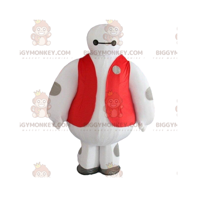 Costume de mascotte BIGGYMONKEY™ de robot blanc, de gros