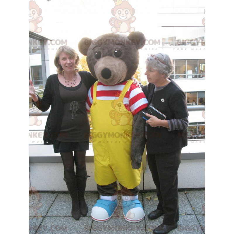 Kleiner Braunbär Berühmter Bär Maskottchenkostüm für Kinder