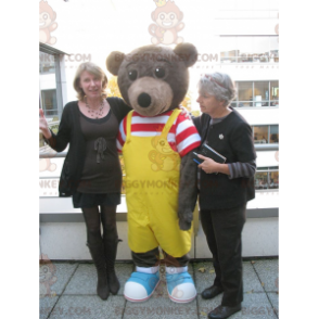Costume de mascotte BIGGYMONKEY™ de Petit ours brun ours pour