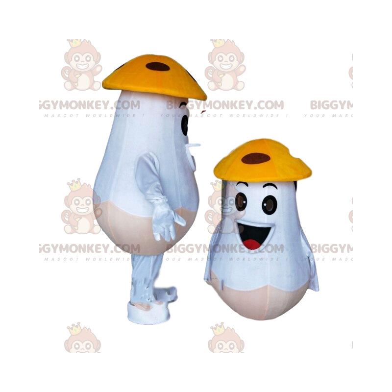 Fato de mascote Mushroom BIGGYMONKEY™, Fato de Boletus, Fato de