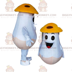 Costume de mascotte BIGGYMONKEY™ de champignon, costume de