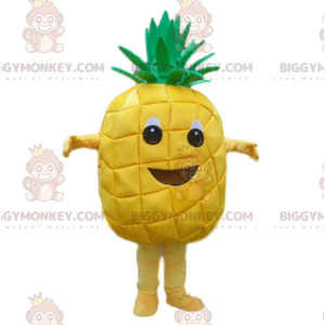Maskotka gigantycznego żółtego ananasa BIGGYMONKEY™, kostium