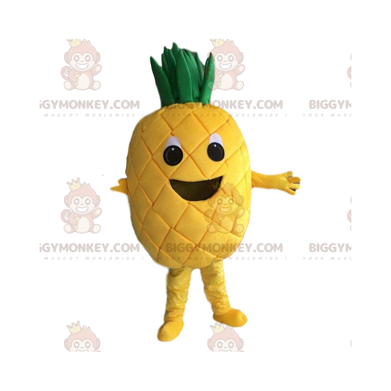 Costume d'ananas jaune, déguisement d'ananas, fruit exotique -