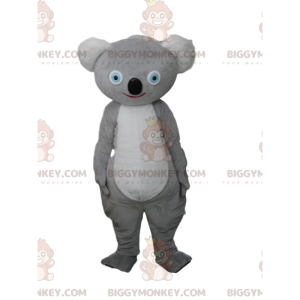 Fantasia de mascote de coala cinza BIGGYMONKEY™, fantasia