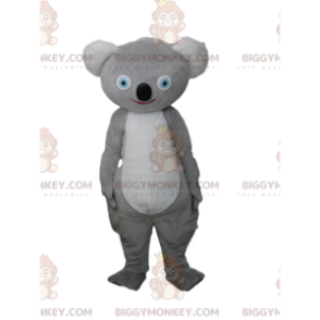 Fantasia de mascote de coala cinza BIGGYMONKEY™, fantasia