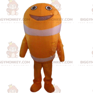 Costume da mascotte pesce arancione BIGGYMONKEY™, costume da