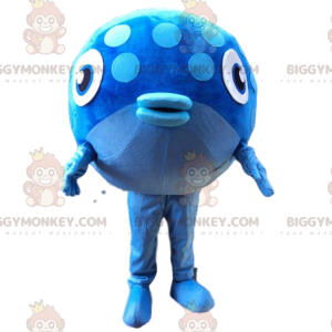 Kostium maskotki BIGGYMONKEY™ duża zabawa niebieska ryba