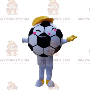 Fato de mascote de bola de futebol BIGGYMONKEY™, fato de bola
