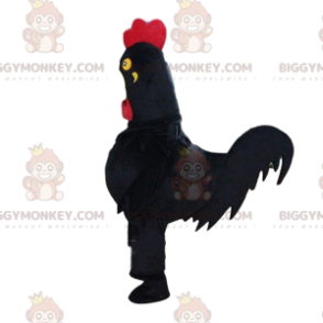 Στολή μασκότ BIGGYMONKEY™ Big Black Rooster, Στολή Farmyard -