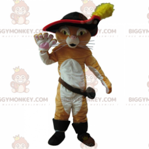 Gato con Botas BIGGYMONKEY™ Traje de Mascota, Famoso Gato