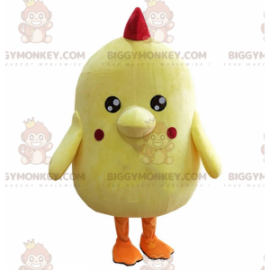 Traje de mascote Chick BIGGYMONKEY™, fantasia de galinha