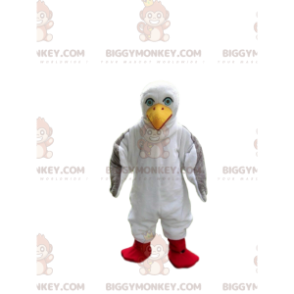 Costume de mascotte BIGGYMONKEY™ de mouette, costume