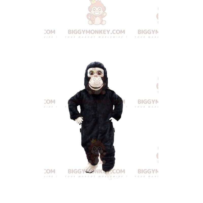 Costume de mascotte BIGGYMONKEY™ de chimpanzé, costume de